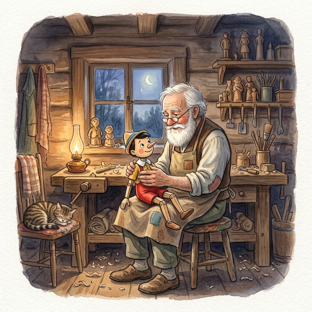 The Adventures of Pinocchio — cover