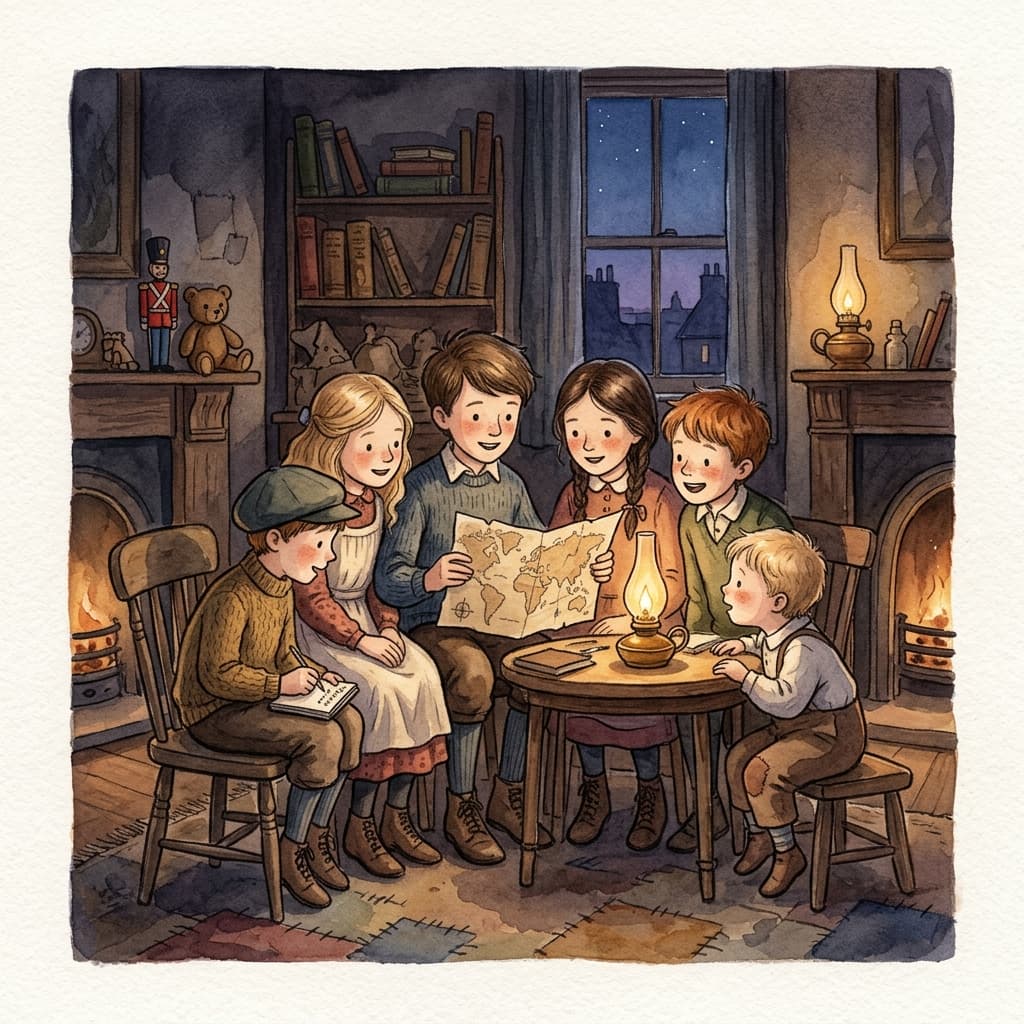 The Story of the Treasure Seekers — cover
