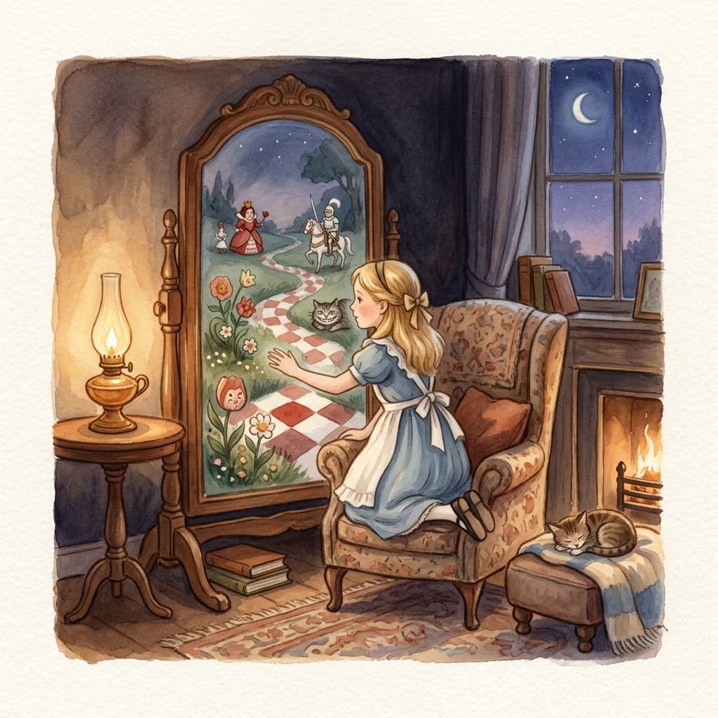 Through the Looking-Glass — cover